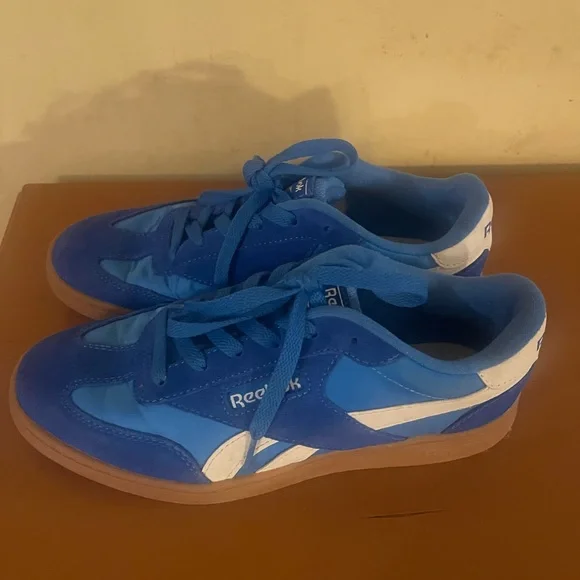 Reebok Royal Blue and White Athletic Shoes - Picture 3 of 3